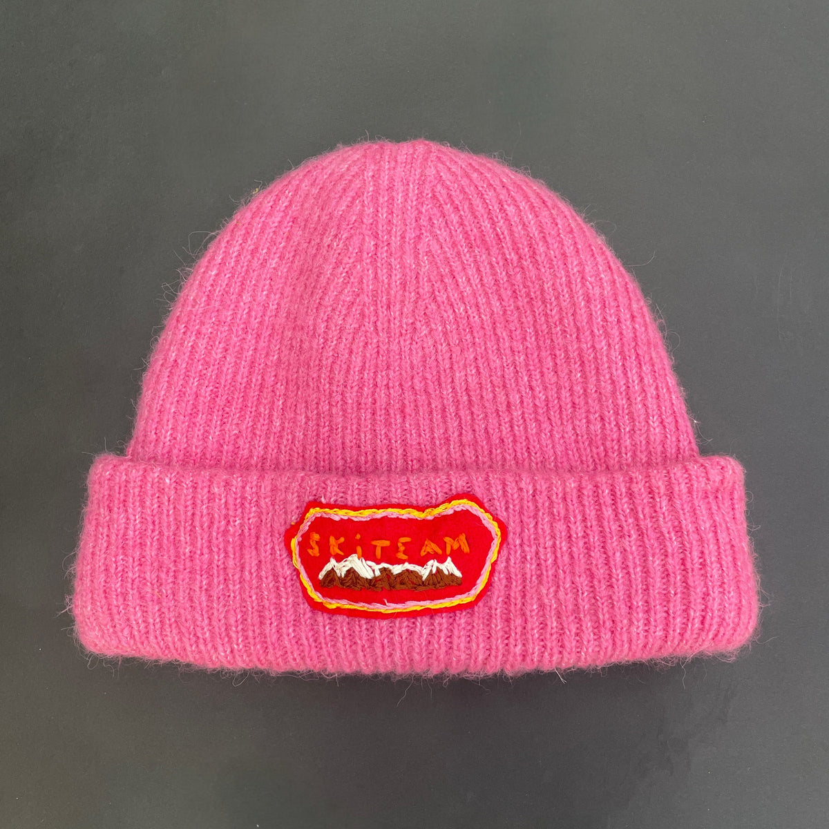 Useless Pink Ski Team Beanie