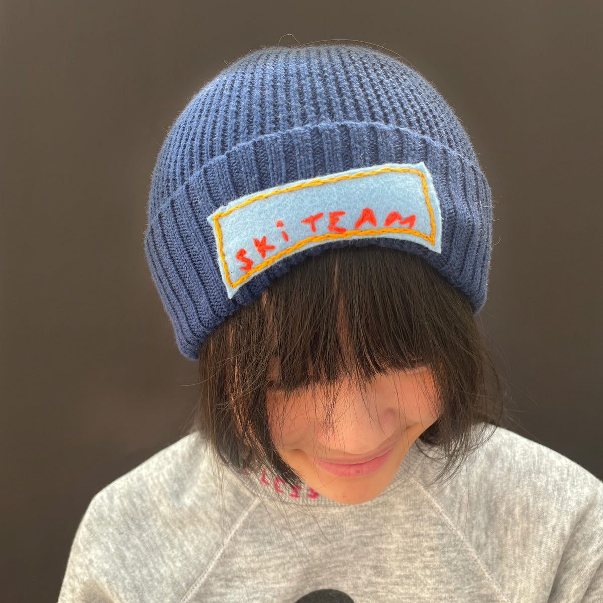 Useless Blue Ski Team Beanie