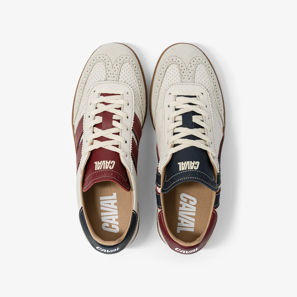 *AW26* White Crocket Trainers