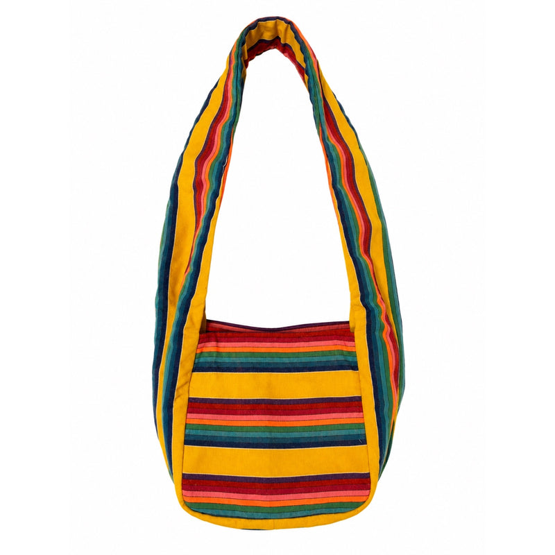 *NEW* Stripe Sling Bag Yellow