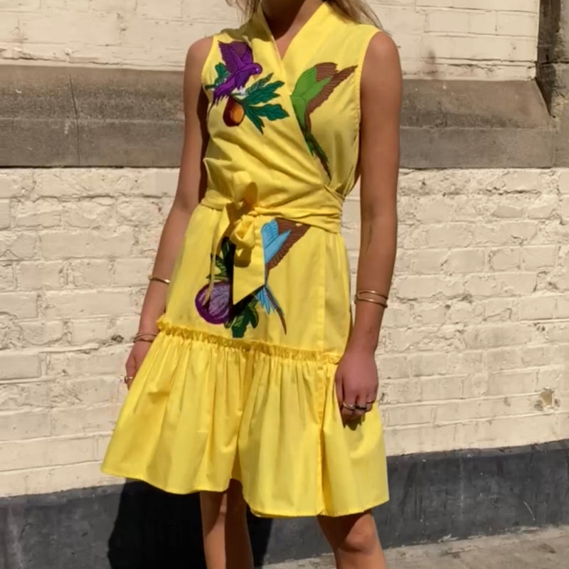 Mini Wrap Dress