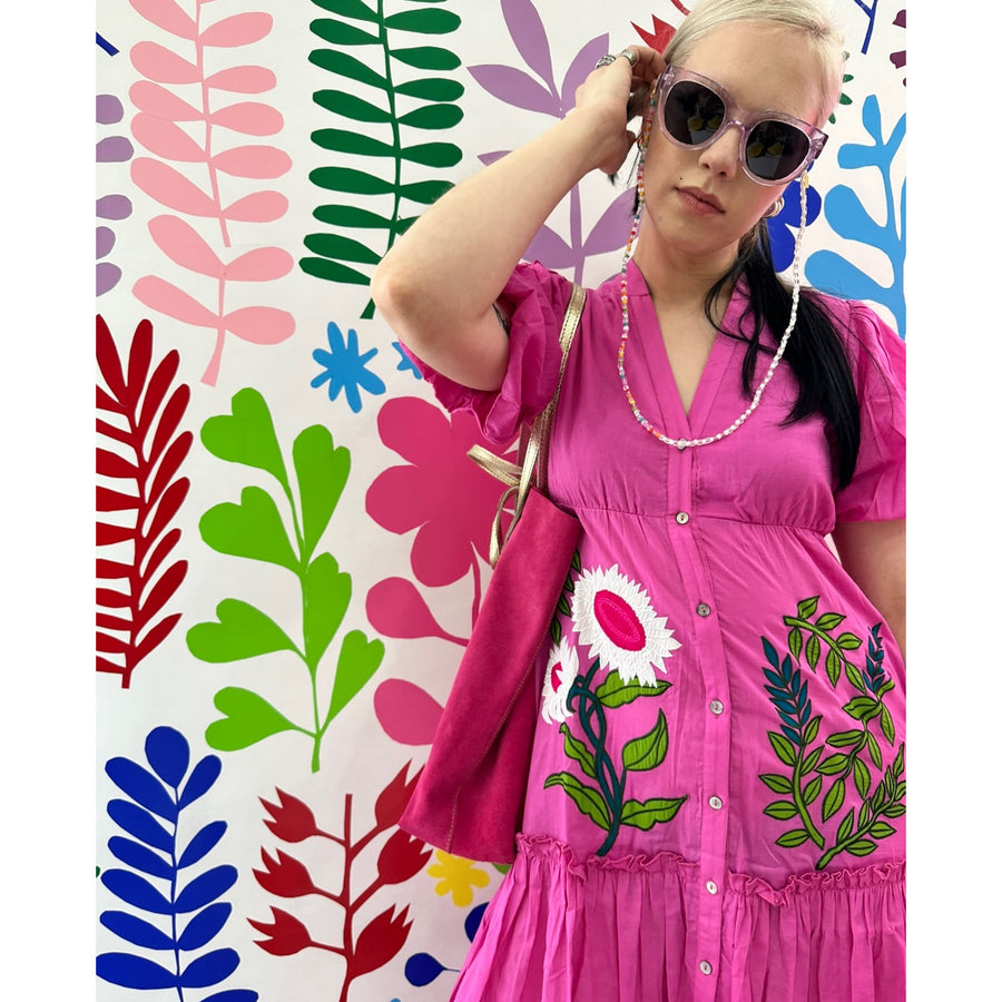 Anouk Pink Sunflower Dress