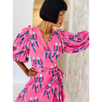 Feather & Find Eclectus Dress