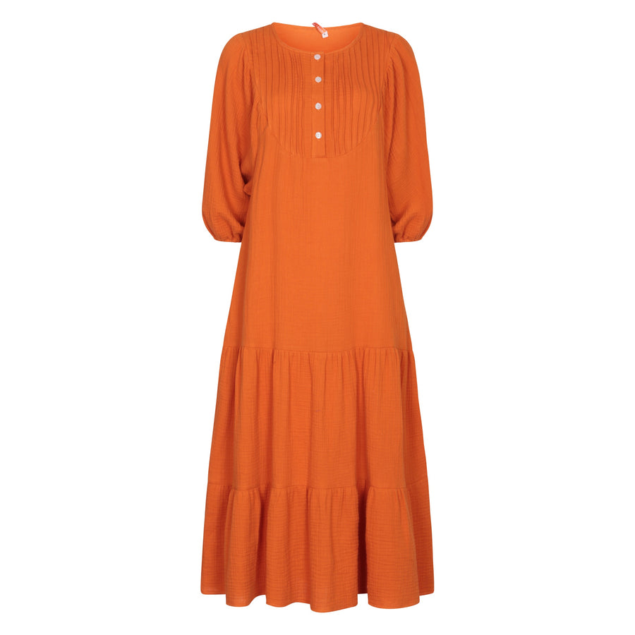 The West Village Smock Dress Orange