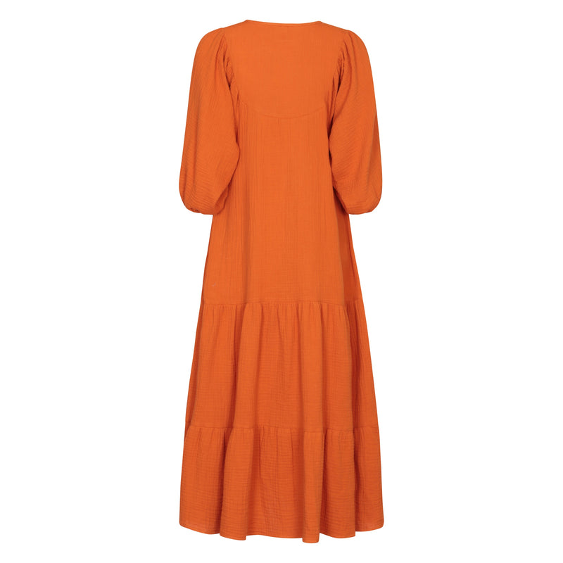 Smock Dress Orange