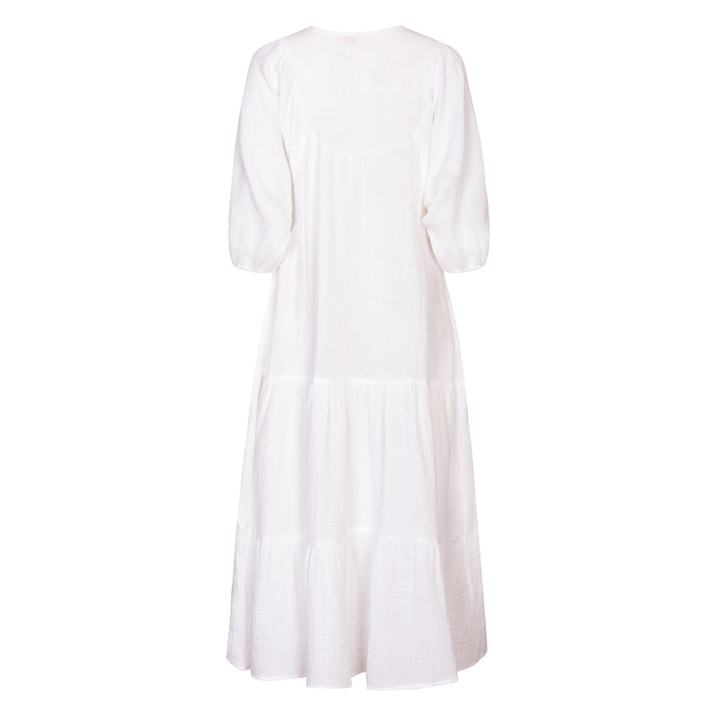 Smock Dress White