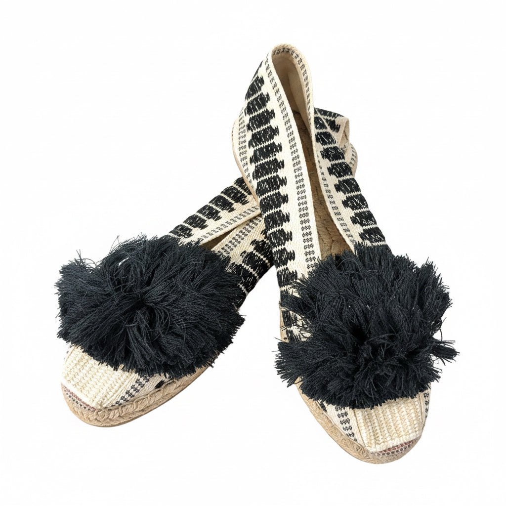 Black & Off White espadrilles