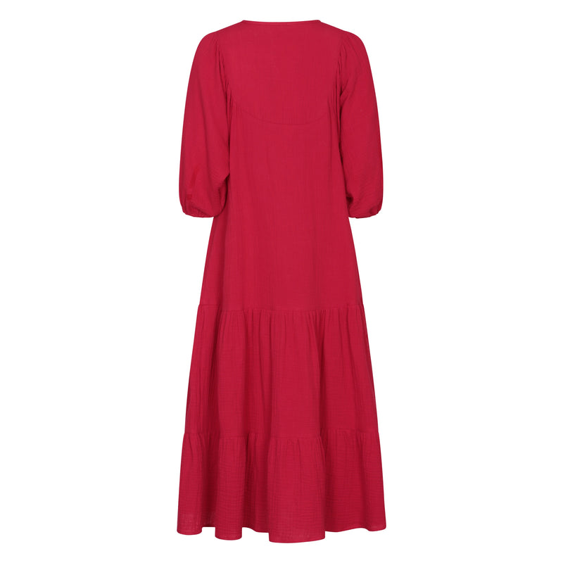 Smock Dress Red