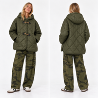 Olive Duffel Puffa