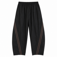 Black Sportif Barrels + Chocolate Stripes