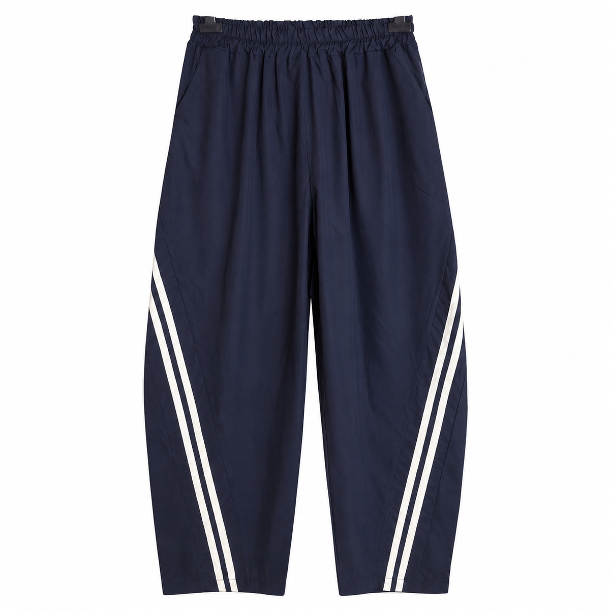 Navy Sportif Barrels + Ecru Stripes