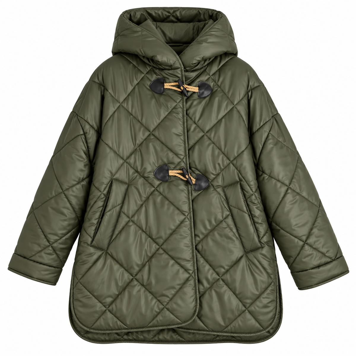 Olive Duffel Puffa
