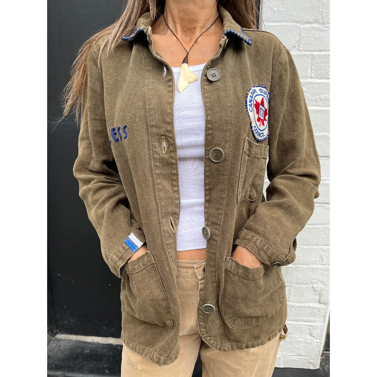 Useless Army Patch Jacket