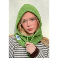 *NEW STYLE* Marie Balaclava Leaf Green