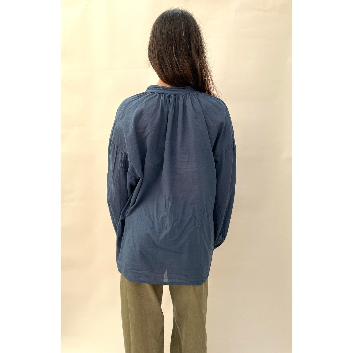 Blue Cotton Shirt