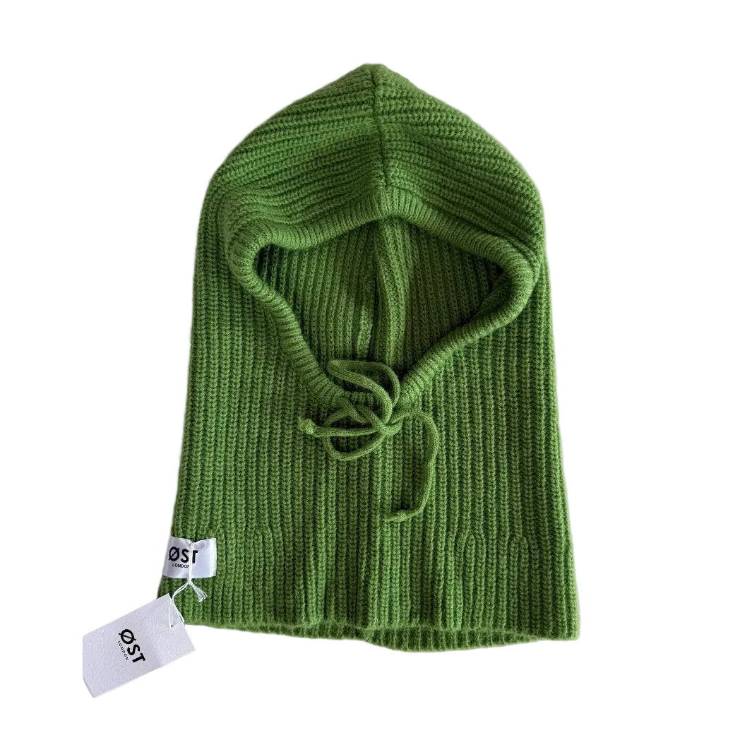 *NEW STYLE* Marie Balaclava Leaf Green