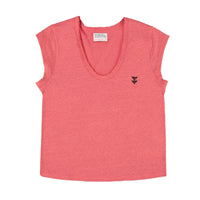 *NEW* Coral Linen T-Shirt