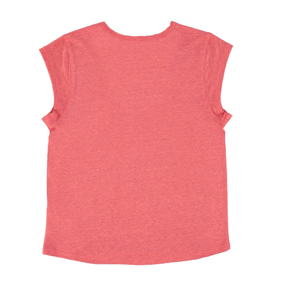 *NEW* Coral Linen T-Shirt