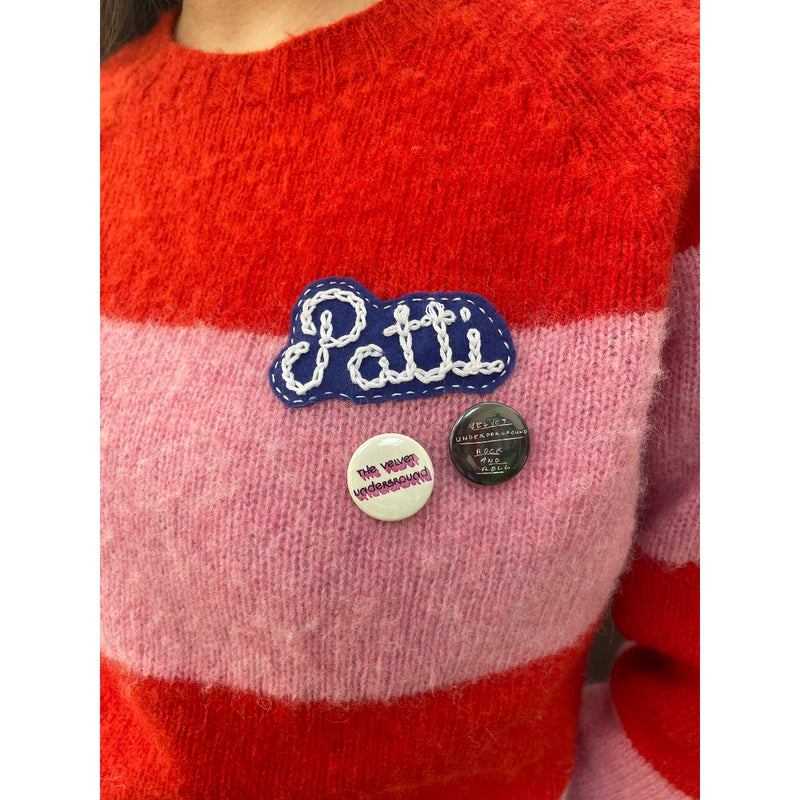 Useless Patti Pink/Red Stripe Jumper