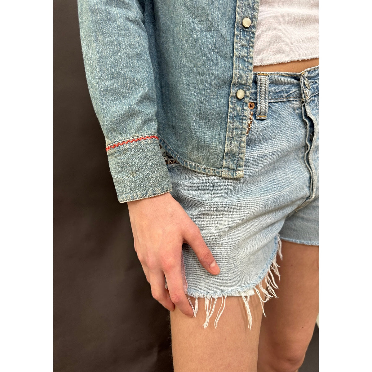 Useless 'Just Kids' Denim Shirt