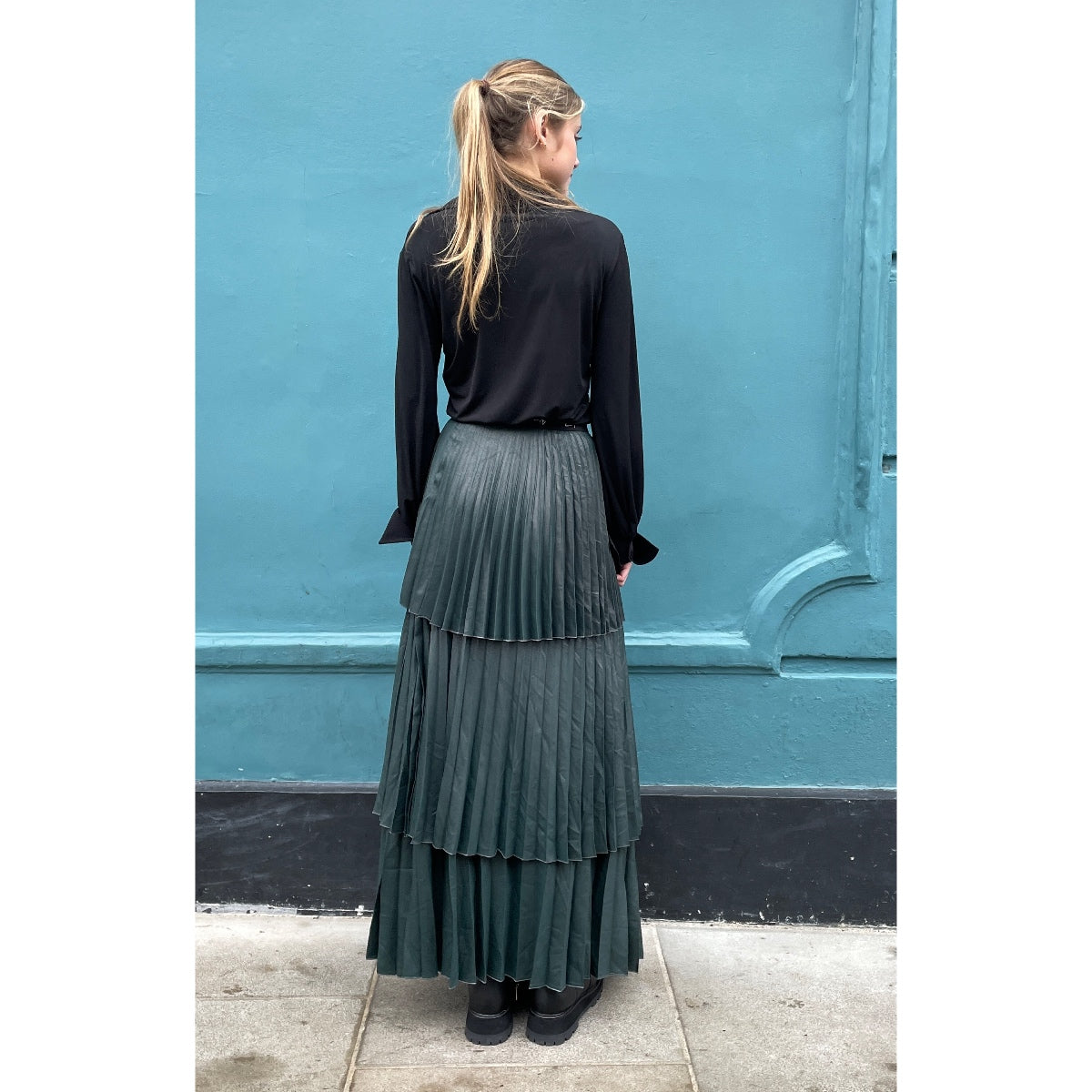 Beatrice B Tiered Maxi Skirt
