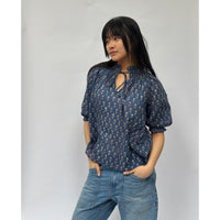 *LANDED* Ari Short Sleeve Top Indigo