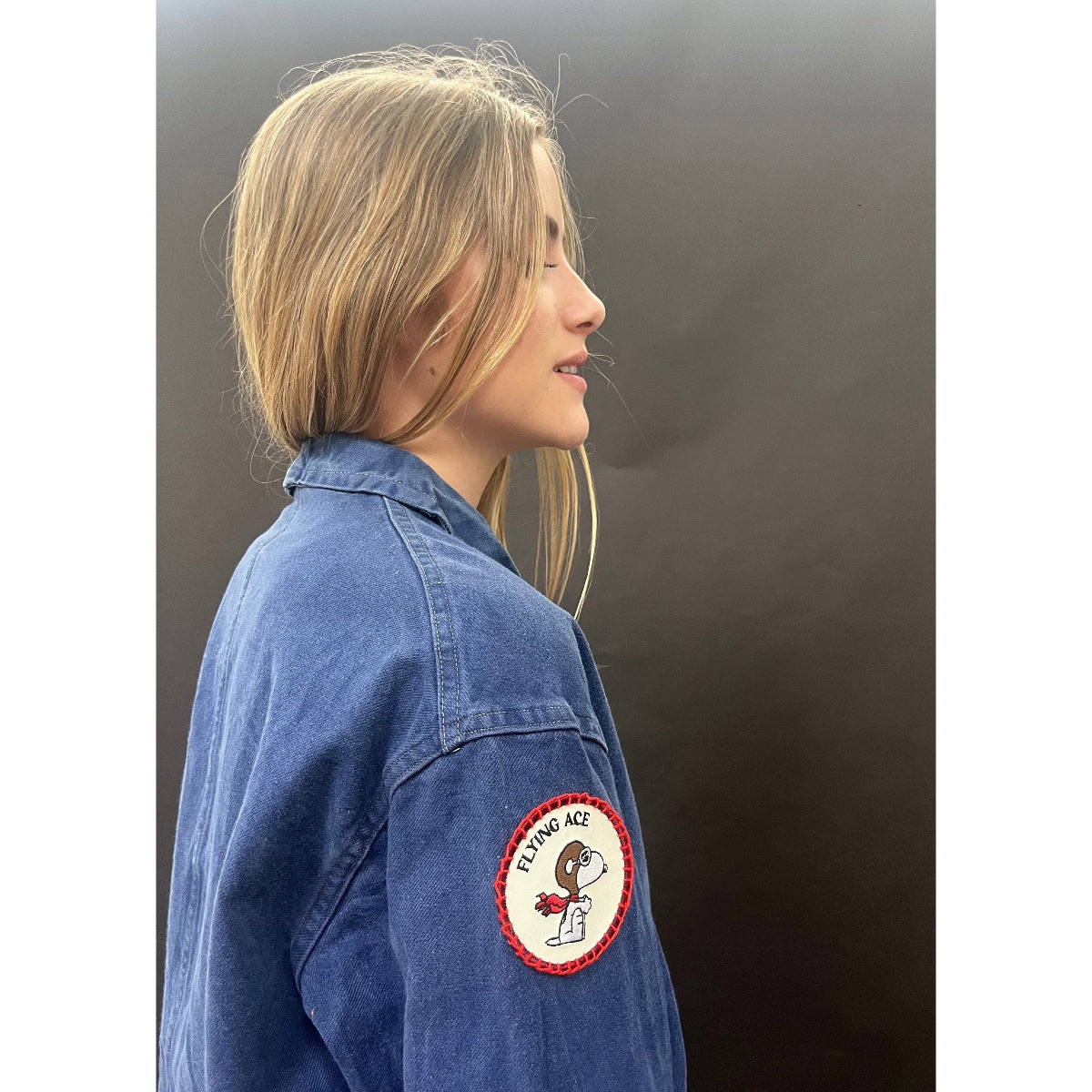 *NEW* Useless Upcycled Blue Work Wear Jacket
