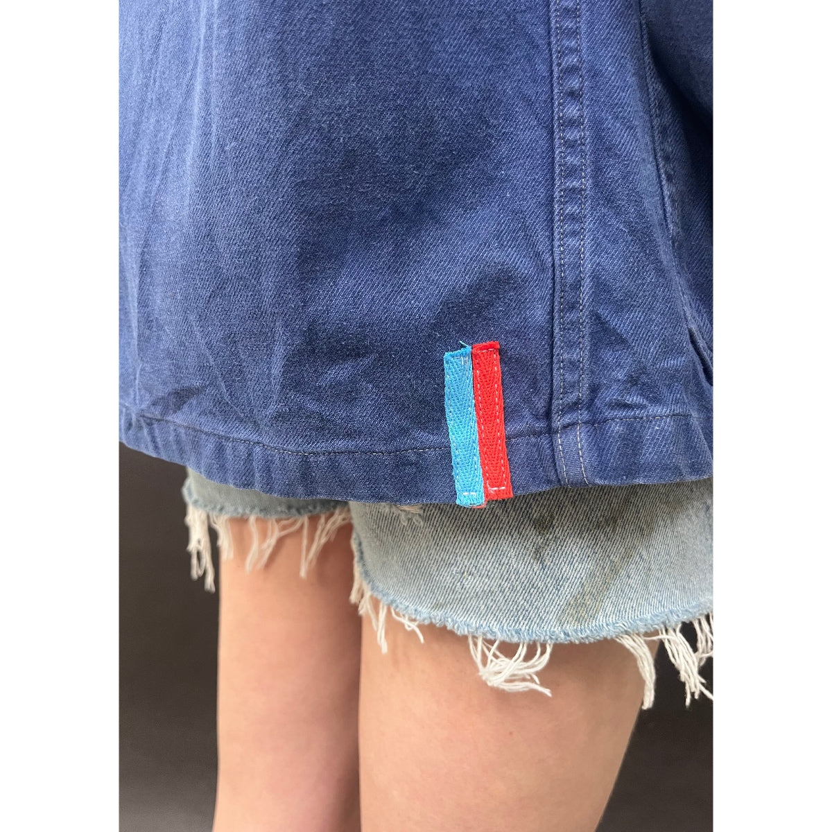 *NEW* Useless Upcycled Blue Work Wear Jacket