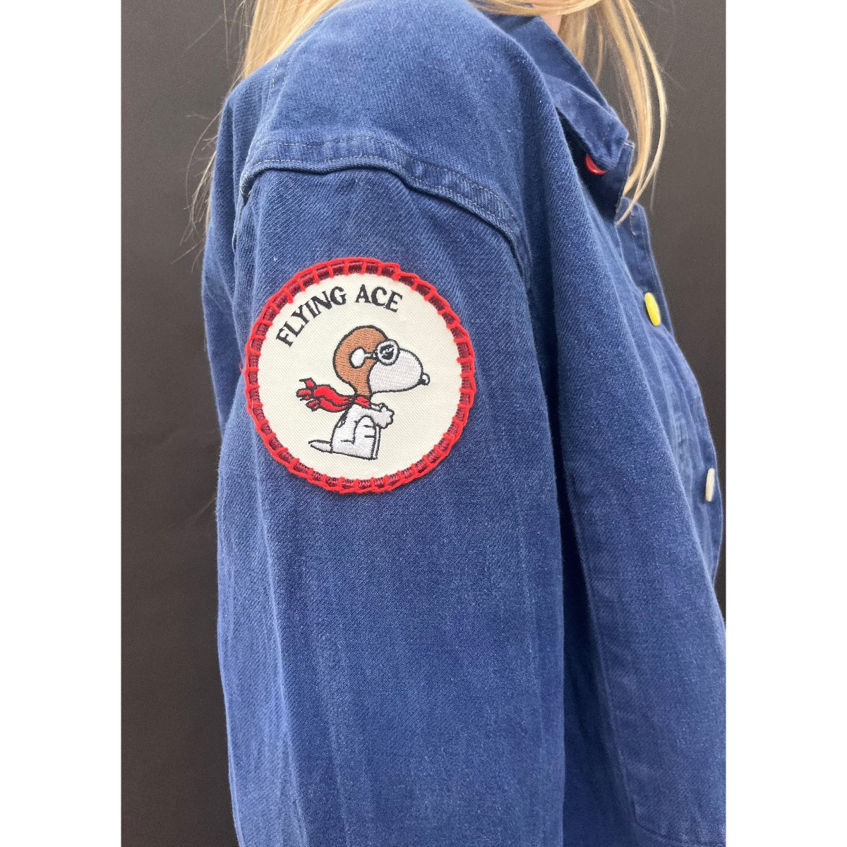 *NEW* Useless Upcycled Blue Work Wear Jacket
