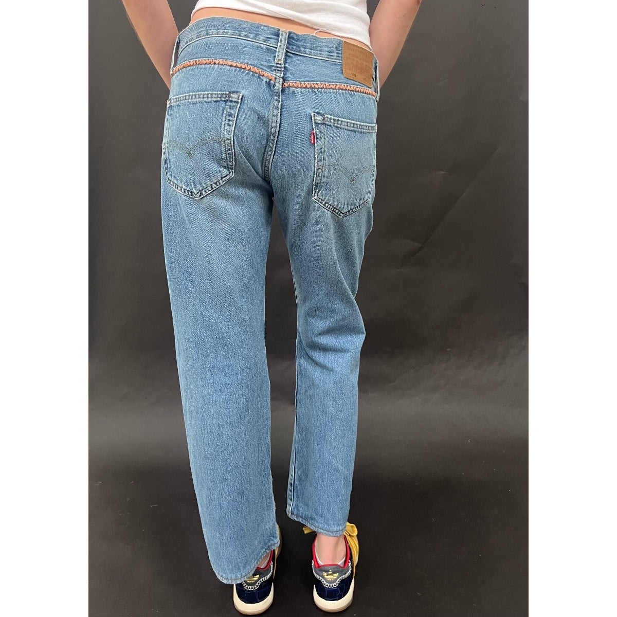 *NEW* Useless Levi's with Zig Zag Stitching