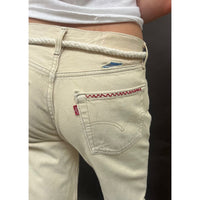 *NEW* Useless Levi's Zig Zag Stitching Pale Denim