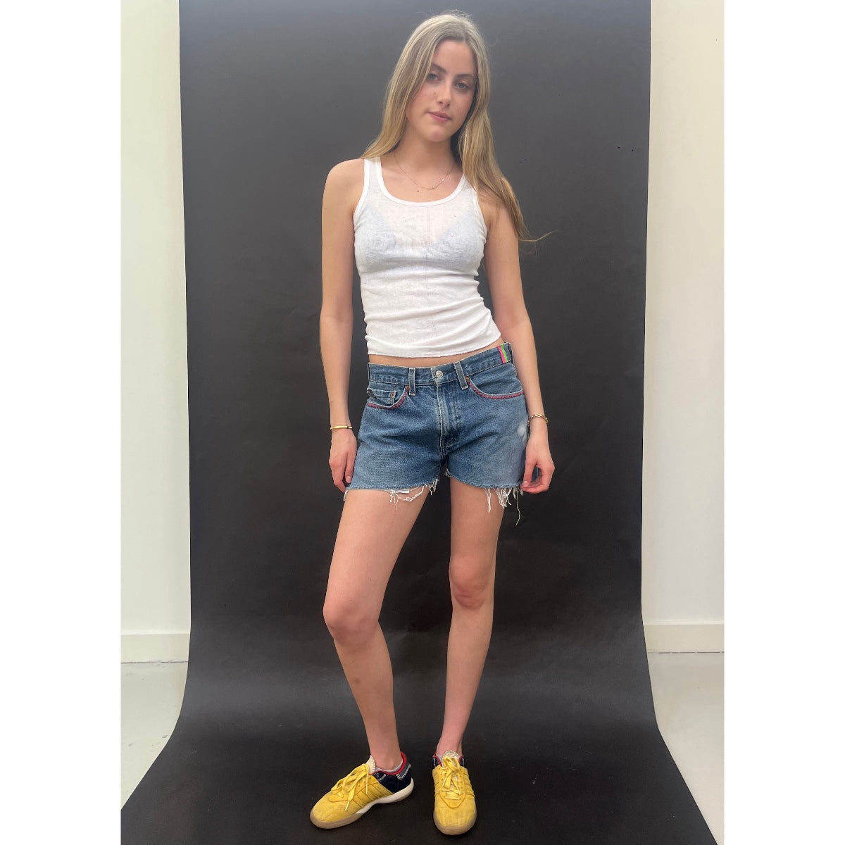 *NEW* Useless Zig Zag Levi's Cut Offs