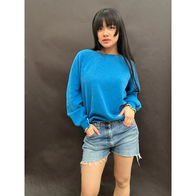 *NEW* Blue Embroidered Sweatshirt