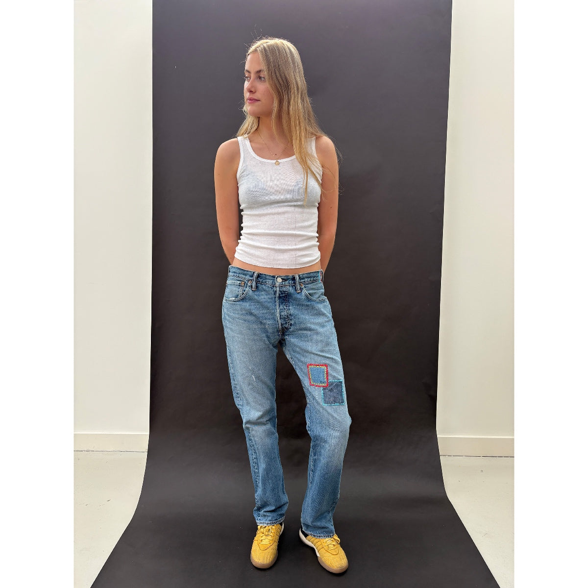 *NEW* Useless Patched Levi 501s
