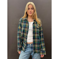 Useless Green Plaid Shirt