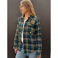 Useless Green Plaid Shirt
