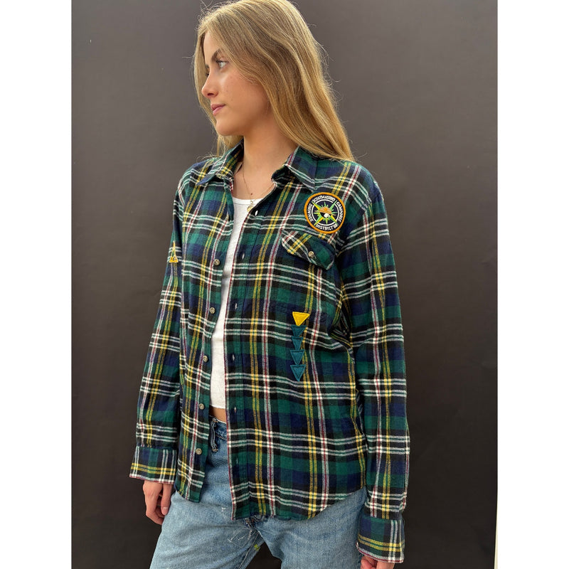 Useless Green Plaid Shirt
