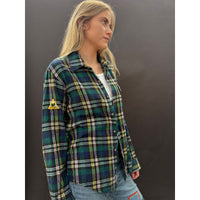 Useless Green Plaid Shirt