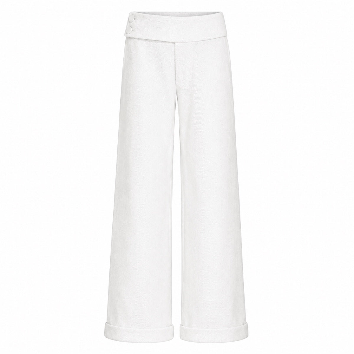 *NEW* Low Rise Trousers White