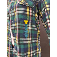 Useless Green Plaid Shirt