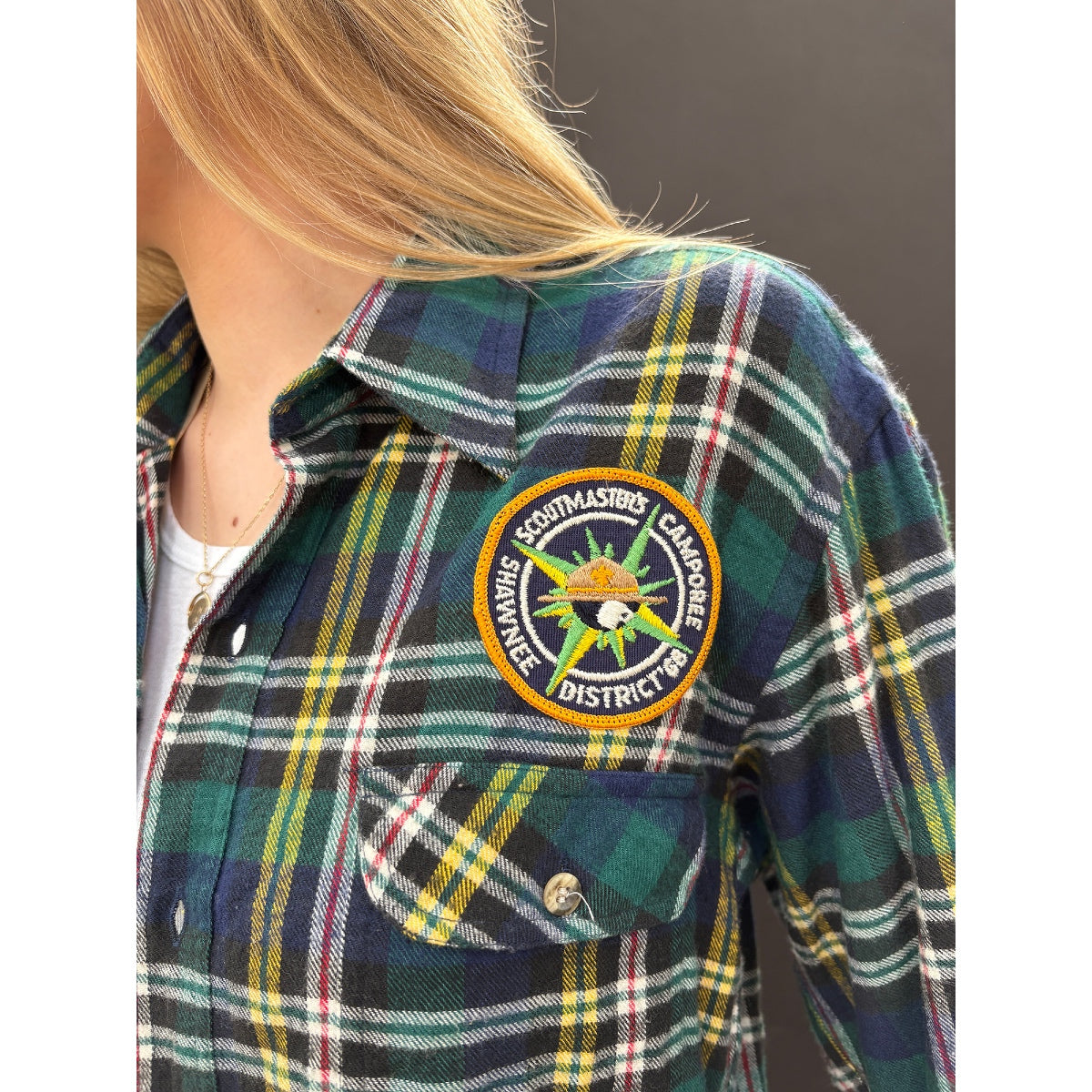 Useless Green Plaid Shirt
