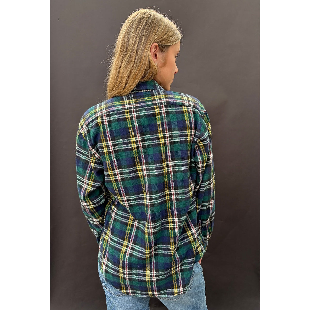 Useless Green Plaid Shirt