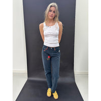 *NEW* Useless Patched Up Dark Wash Levi's