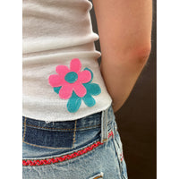 *NEW* Useless White Tank With Florals