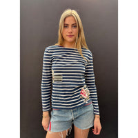 *NEW* Useless Stripy Floral Tee