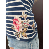 *NEW* Useless Stripy Floral Tee