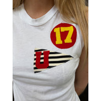 *NEW* White Tank With Patches