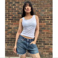 *NEW* Levi's Cut Offs with Gingham Patch