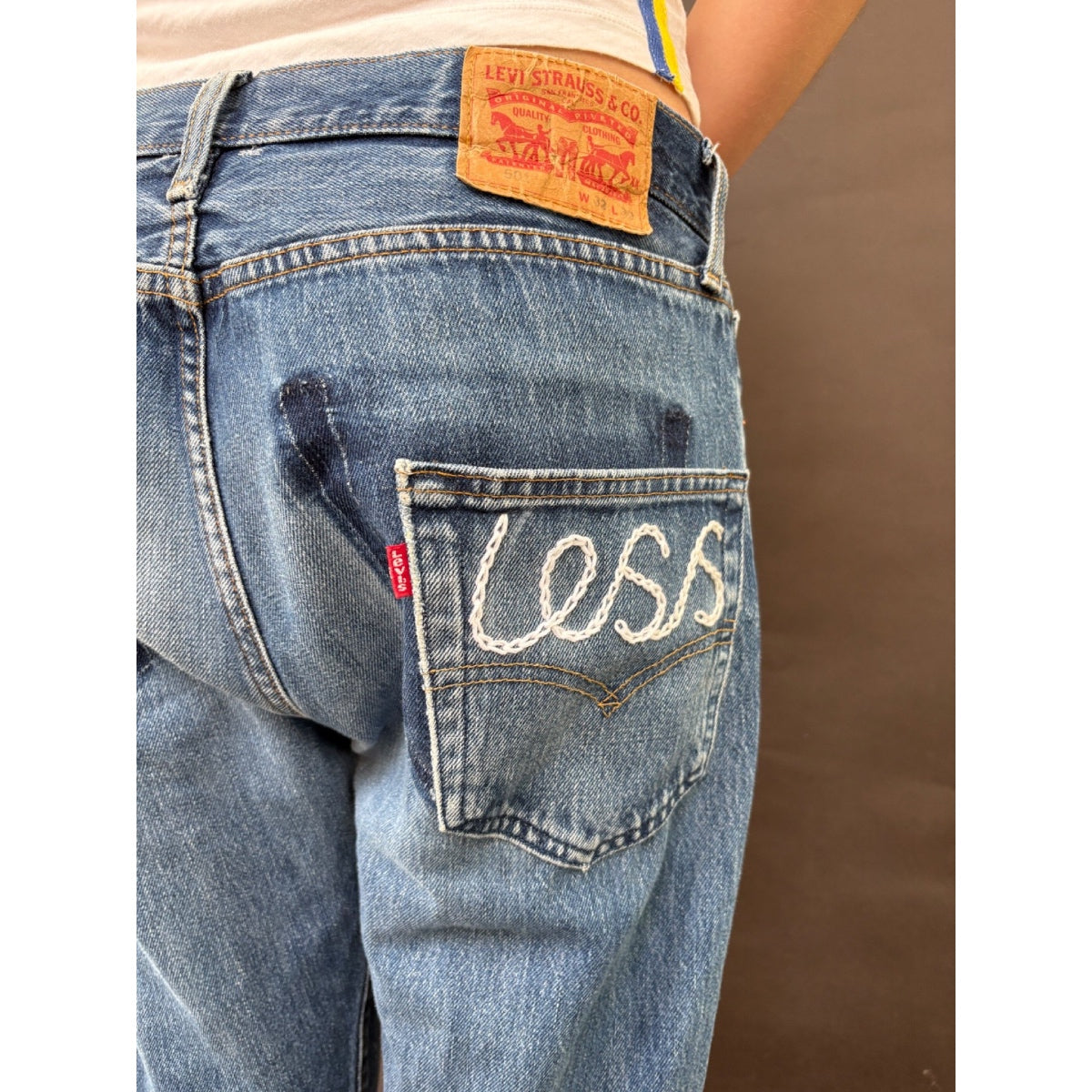 *NEW* Chain Stitched Levi's