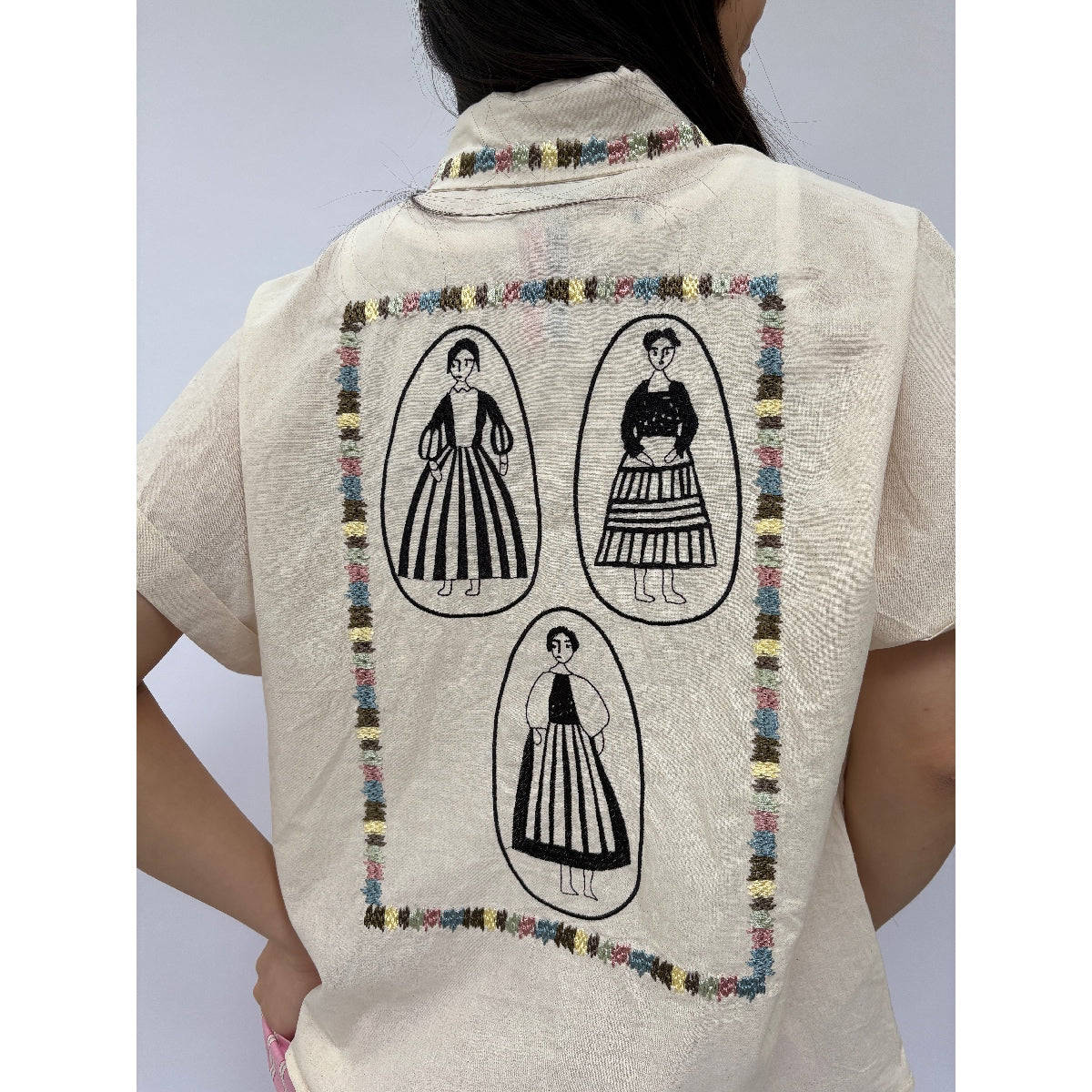*NEW STYLE* Cameo Embroidered Shirt